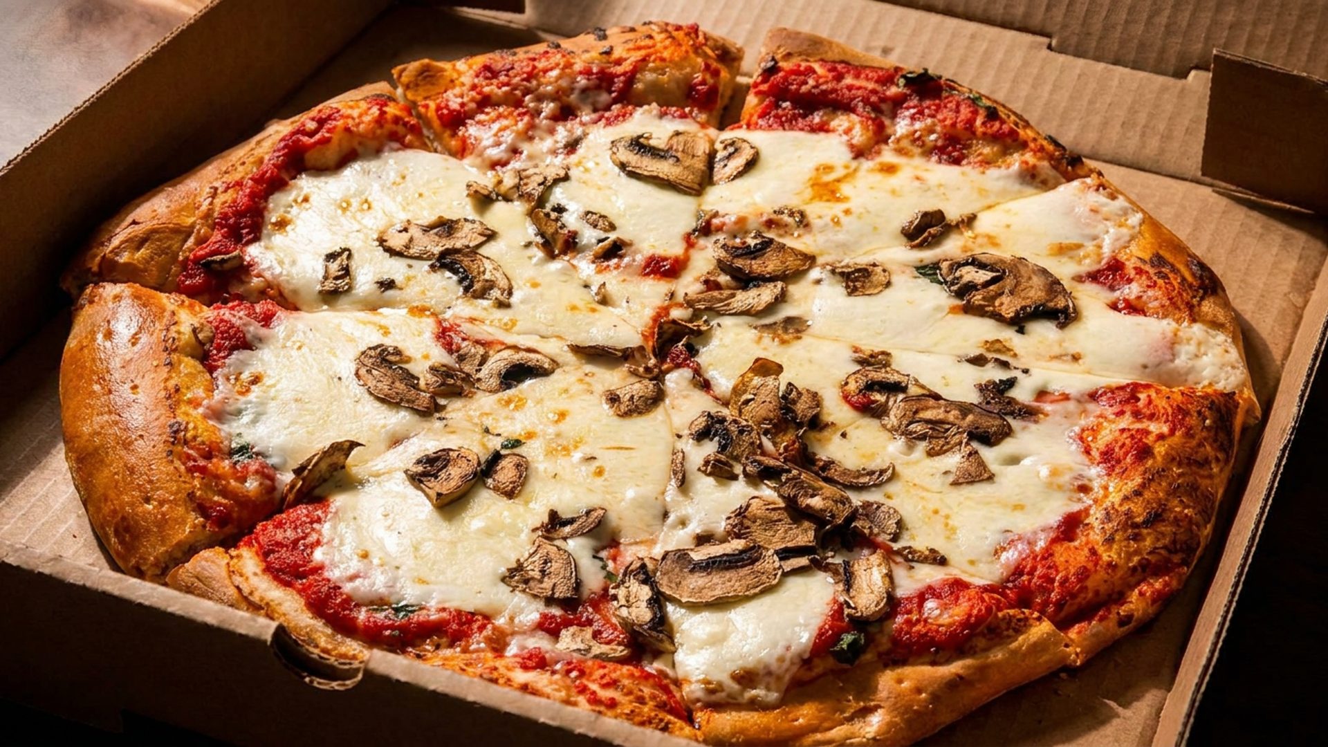 Pizza, wings, breadsticks — all delivered