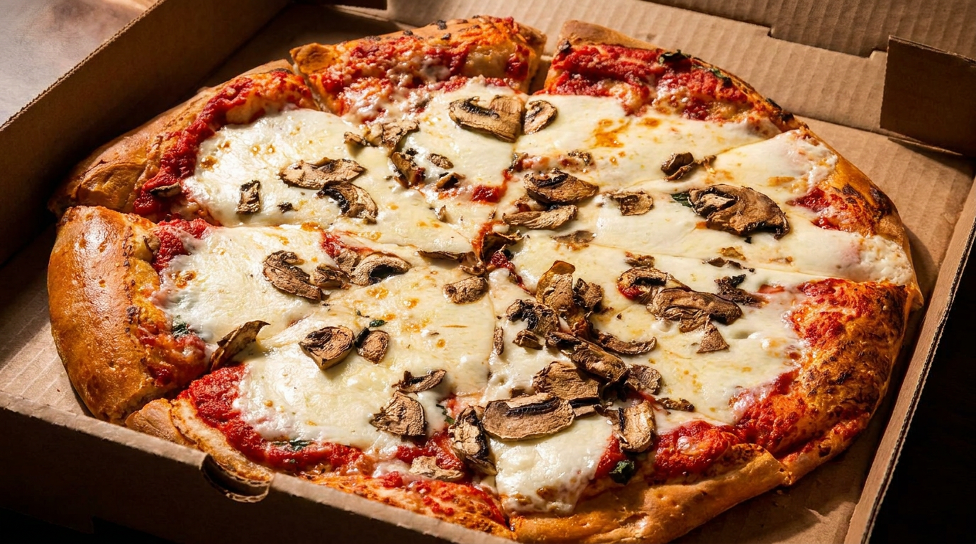 Pizza, wings, breadsticks — all delivered