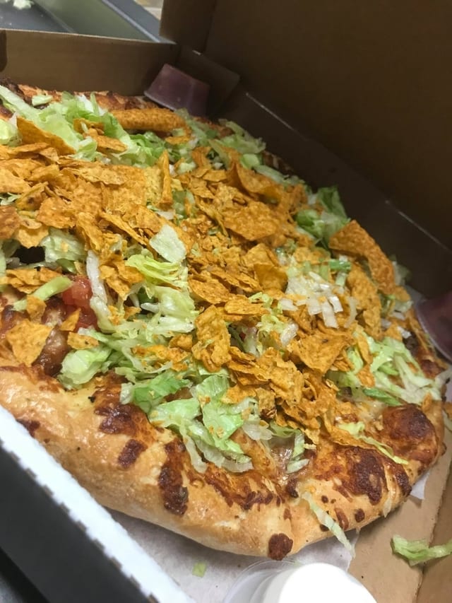 Large Taco Pizza.
