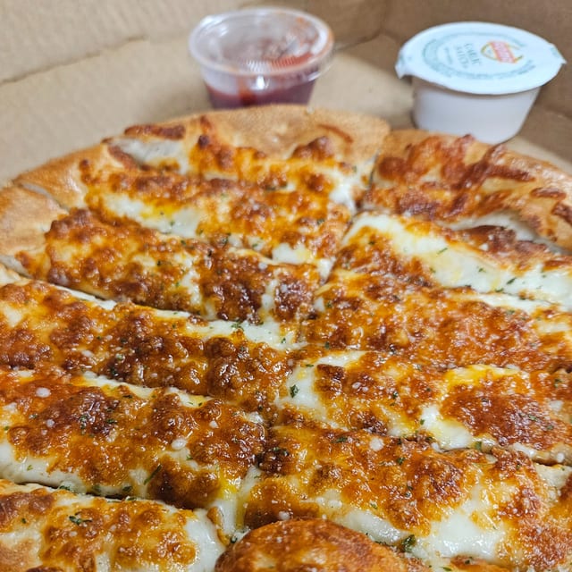 Large Cheese Breadsticks.